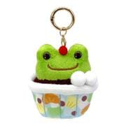 211026-25 かえるのピクルス マスコットキーホルダー レトロカフェ 抹茶あんみつ