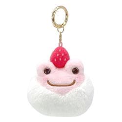 211033-25 かえるのピクルス マスコットキーホルダー レトロカフェ いちご大福