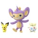 ポケモンスケールワールド 10. ピチュー＆トゲピー＆エイパム [コレクション食玩]