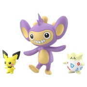 ポケモンスケールワールド 10. ピチュー＆トゲピー＆エイパム [コレクション食玩]