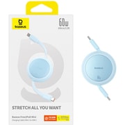 Free2Pull 巻取式 Cケーブル 60W 1m Blue P10364500311-01