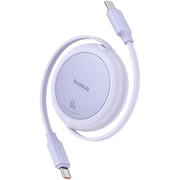 Free2Pull 巻取式 Cケーブル 60W 1m Purple P10364500511-01