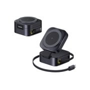 PicoGo 2-in-1 67W 巻取式Cケーブル内蔵 Qi2対応 Black P10276800123-00