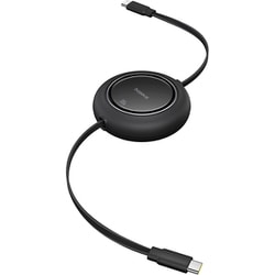 Free2Draw 巻取式 Cケーブル 100W 1m Cluster Black P10364500111-00