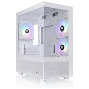 View 170 TG ARGB Snow Micro-ATX ミニタワー型 PCケース ホワイト CA-1Z4-00M6WN-00