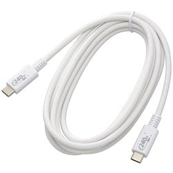 USBケーブル Type-C to Type-C PD対応240W 最大480Mbps高速データ転送  2m SMT-L20P240-W