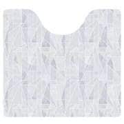 トイレマット クリア 拭ける 55×60cm クリスタル