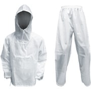 W-301-WH-3L [W-301 上下組白ヤッケ ホワイト 3L]