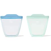 61162800 [OXO Tot シリコンスタンドバッグセット オパール＆ダスク]
