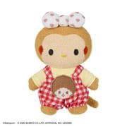 205097 サンリオキャラクターズ ハローキティ×モンチッチ ぬいぐるみ 手のひらサイズ タミー