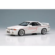EM644A 1/43 Mine's Skyline GT-R（BNR32） N1 ホワイト （BBS LM Evolution ホイール） [レジンキャストミニカー]