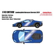 EM738B 1/43 Lamborghini Huracan Sterrato 2024 ブルーエレオス [レジンキャストミニカー]