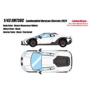 EM738C 1/43 Lamborghini Huracan Sterrato 2024 ビアンコモノセルス [レジンキャストミニカー]