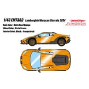 EM738D 1/43 Lamborghini Huracan Sterrato 2024 マットパールオレンジ [レジンキャストミニカー]
