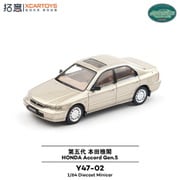 Y47-02 1/64 ホンダ アコード 5代目 シャンパンゴールド [ダイキャストミニカー]