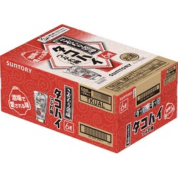 タコハイ　64本　SUNTORY チューハイ プレーンサワー 6% つぶれ梅 こだわり酒場のタコハイ〈つぶれ梅〉」期間限定新発売 2024年5月