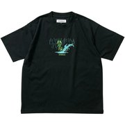 xNAGA RAIN SKID TEE メンズ カットソー BLACK Mサイズ CAC-01-2503-05