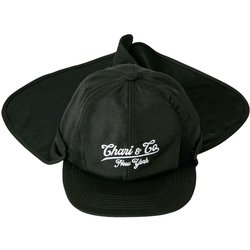 TRADITIONAL LOGO SUNSHADE 6PANEL CAP キャップ BLACK CAC-06-2504-12