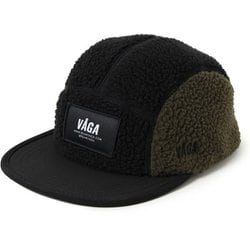 テディフリースキャップ スポーツウェア キャップ BLACK/UTILITY GREEN TFC01