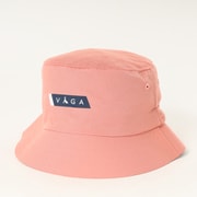 フェザーバケットハット ユニセックス ハット PEACH/NAVY BLUE Mサイズ FBH04M