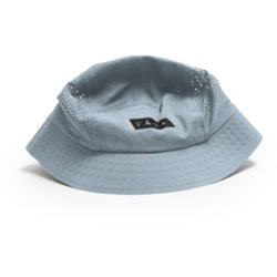 フェザーバケットハット ユニセックス ハット PASTEL BLUE/BLACK Lサイズ FBH07L