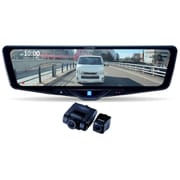 ドライブレコーダー搭載 12インチデジタルミラー（純正ミラー交換タイプ/車外リアカメラ） デジタルズーム機能搭載モデル DVR-DM1246A-OC