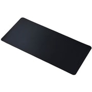 デスクマット マウス対応 ソフトレザー マット 大型 マウスパッド 900×430×1.7mm 水拭き可 ブラック MP-DM04BK
