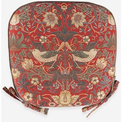 川島織物セルコン　クッションカバー　45×45㎝　いちご泥棒 Morris Design Studio ピロー クッションカバー 中材セット