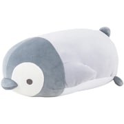 34207-82 [マシュマロアクアミエ クールボルスター L ペンギン W20×D37×H18cm]