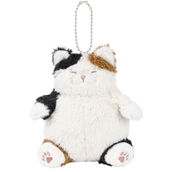 37724-11 [ねこ肯定感 チェーンマスコット みけねこのさんま W10×D9×H14.5cm]