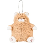 37724-42 [ねこ肯定感 チェーンマスコット とらねこのしゃけ W10×D9×H14.5cm]