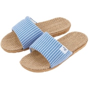 32236-62 [リオ スリッパ M ストライプ BLUE 23-24.5cm]