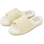 32401-12 [サニー レーススリッパ CREAM 23-24.5cm]