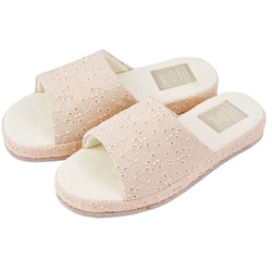 サニー レーススリッパ PEACH 23-24.5cm 32401-20