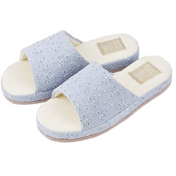 サニー レーススリッパ AQUA 23-24.5cm 32401-61