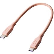 シリコンケーブル USB-C to USB-C 0.15m PD240W対応 ピンク CIO-SL30000N2-CC015-PK