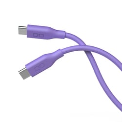 シリコンケーブル N2 USB-C to USB-C 0.5m PD240W対応 パープル CIO-SL30000N2-CC05-PP