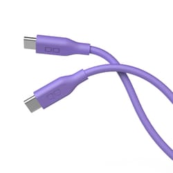 シリコンケーブル N2 USB-C to USB-C 1m PD240W対応 パープル CIO-SL30000N2-CC1-PP