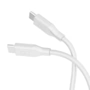 シリコンケーブル N2 USB-C to USB-C 2m PD240W対応 ナチュラルホワイト CIO-SL30000N2-CC2-NWH