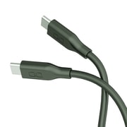 シリコンケーブル N2 USB-C to USB-C 2m PD240W対応 モスグリーン CIO-SL30000N2-CC2-MGR