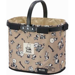 SNOOPY（PEANUTS 75years）ミニセミルナバスケット バスケット 86001141