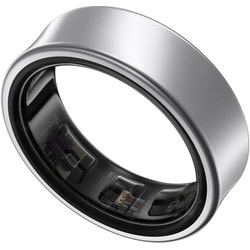 スマートリング Galaxy Ring（ギャラクシーリング） Size 11（20.5mm） チタニウム 充電式 10ATM IP68 光学式心拍センサー 加速度センサー 温度センサー搭載 Titanium Silver SM-Q501NZSAXJP