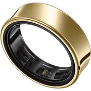 スマートリング Galaxy Ring(ギャラクシーリング) Size 12(21.4mm) チタニウム 充電式 10ATM IP68 光学式心拍センサー 加速度センサー 温度センサー搭載 Titanium Gold SM-Q502NZDAXJP