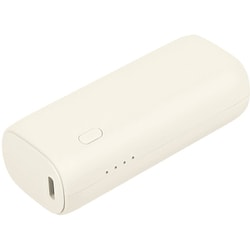 モバイルバッテリー 5000mAh PD20W Type-A×1 Type-C×1ポート ベージュ OWZ-LPB5018R-BGA