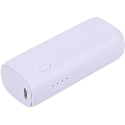 モバイルバッテリー 5000mAh PD20W Type-A×1 Type-C×1ポート ライラックパープル OWZ-LPB5018R-PUA