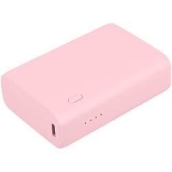 モバイルバッテリー 10000mAh PD20W Type-A×1 Type-C×1ポート サクラピンク OWZ-LPB10018-PKA