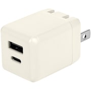 AC充電器 PD20W Type-C×1/Type-A×1ポート ベージュ OWZ-APD20A1C1R-BGA