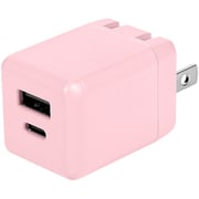 AC充電器 PD20W Type-C×1/Type-A×1ポート サクラピンク OWZ-APD20A1C1R-PKA