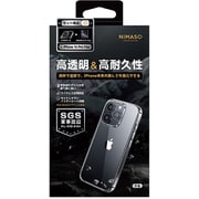 NI-D1-16DS1001 [iPhone 16 Pro Max用 TPUフレーム＋背面強化ガラスケース 高透明ガラスフィルムセット]