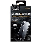 NI-D1-16BS0101 [iPhone 16 Plus用 TPUフレーム＋PCケース クリア 高透明ガラスフィルムセット]